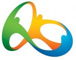 Logo der Olympischen Spiele 2016 in Rio de Janeiro